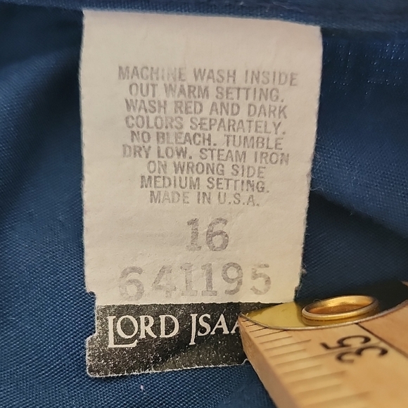 Vintage Blue Lightweight Shorts Size M | Classic High-Waist Nylon Summer Shorts - Picture 5 of 5